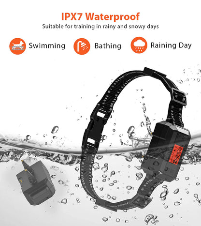 Clôture sans fil GPS pour chien Clôture électrique pour chien Système de confinement pour animaux Portée 33-999 Yard Ajustable Force d'avertissement Rechargeable Inoffensif et adapté à tous les chiens (Nouveau modèle pour 2025 !)