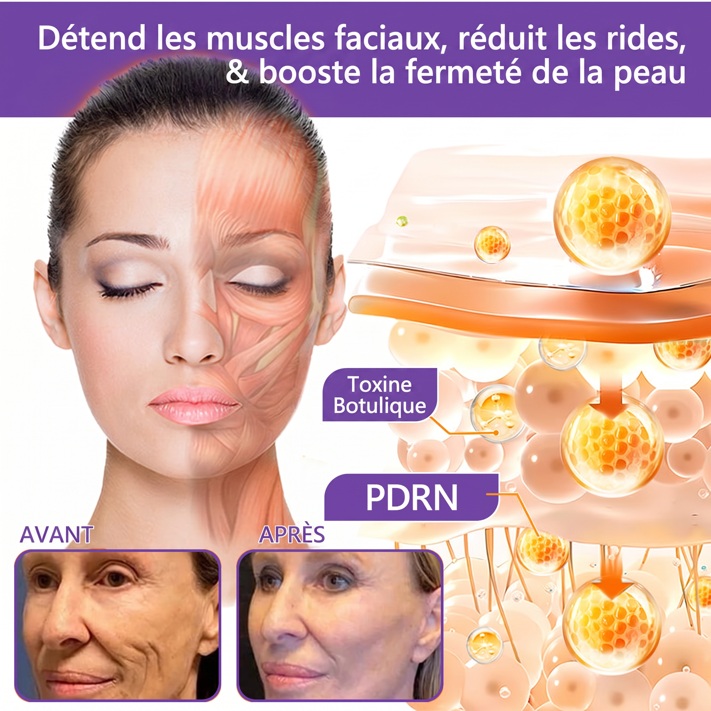 👑Boutique officielle✅ : Vitalisys® PDRN Crème Corps avec Roller ✨ – Anti-âge, hydratation, fermeté et régénération. Pour un teint unifié, traite acné, taches pigmentaires et verrues 🥰