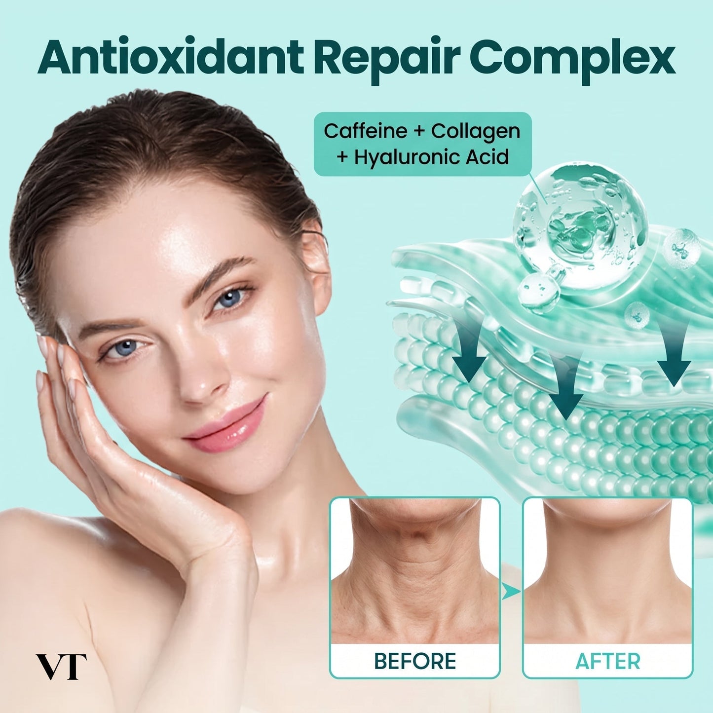 Vitalisys® PDRN Complex Peptide Capsule Cream|Anti aging, firming and lifting muscles Skin care, removal of stretch marks, breast enhancement, removal of chest lines, and skin repair❤️