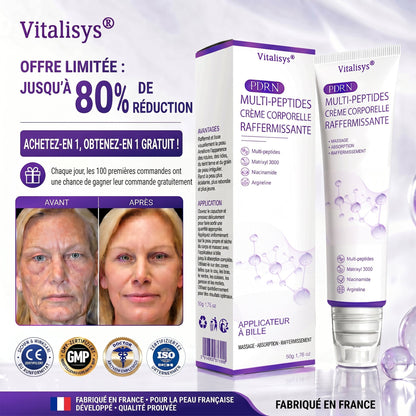 👑Boutique officielle✅ : Vitalisys® PDRN Crème Corps avec Roller ✨ – Anti-âge, hydratation, fermeté et régénération. Pour un teint unifié, traite acné, taches pigmentaires et verrues 🥰