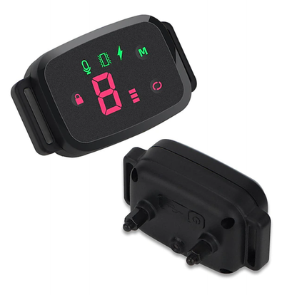 Electric Waterproof Anti-barking Pet Dog Training Collar LED Display No remote control required Automatic training dog collar