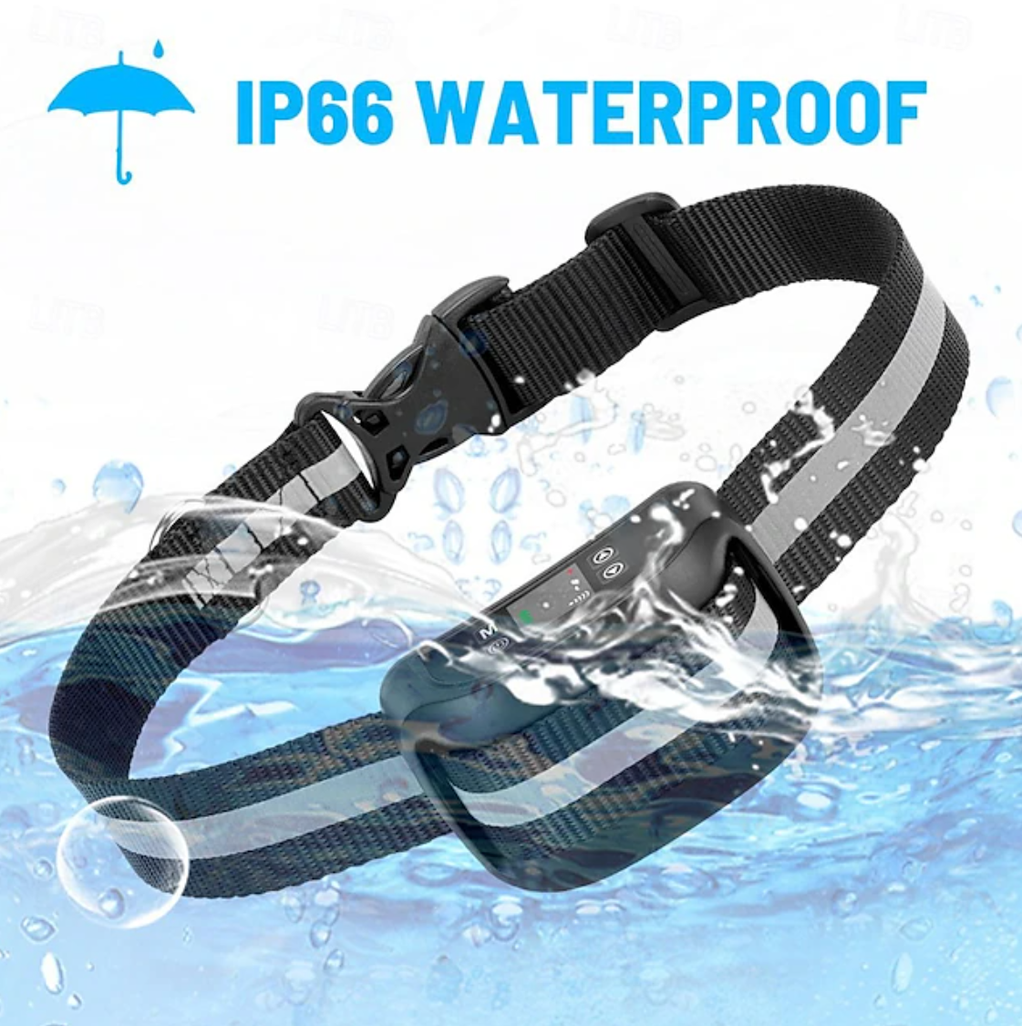 GPS Wireless Electric Dog Fence Collar System Safe Dog Containment System Boundary Easy Setup Outdoor Use Only Waterproof Rechargeable